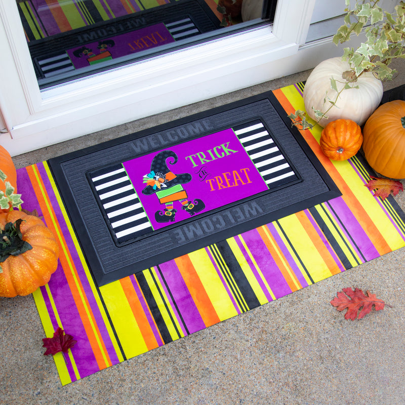 Halloween Stripe Layering Mat,41fm2707