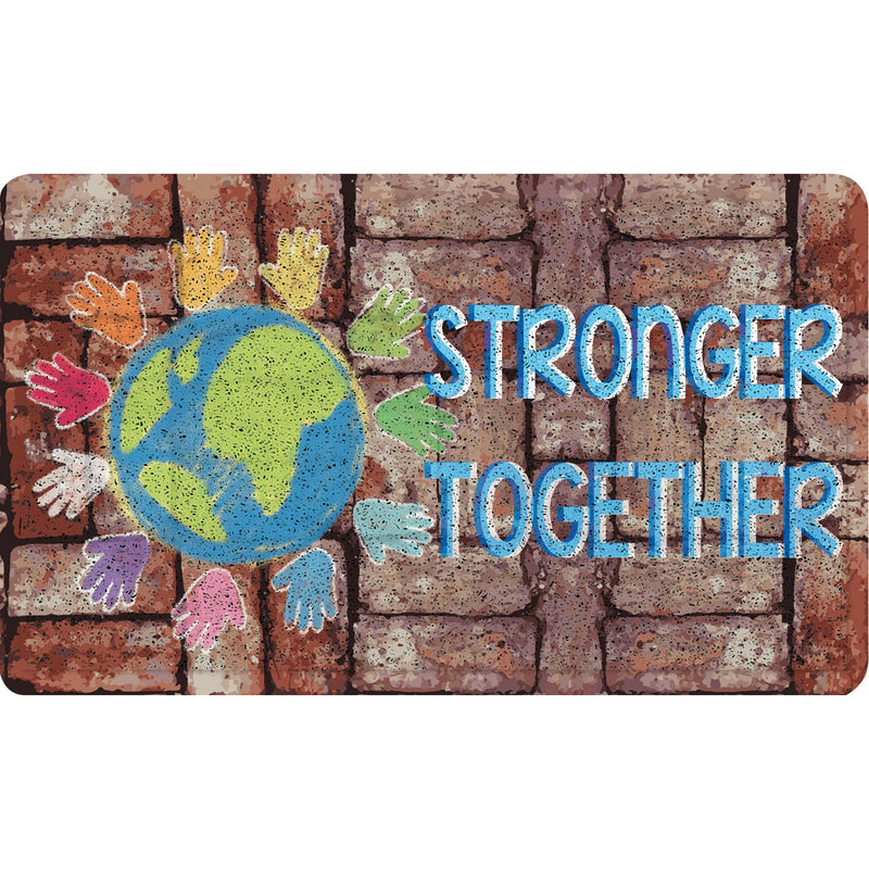 Stronger Together Antimicrobial PVC Loop Mat,41lm2532