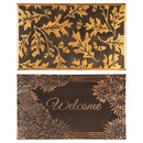 Botanical Metallic Brush Rubber Pin Mat,41r2792
