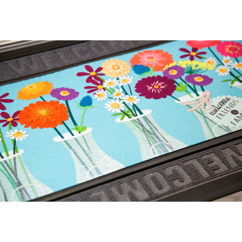 Floral Milk Bottles Sassafras Switch Mat