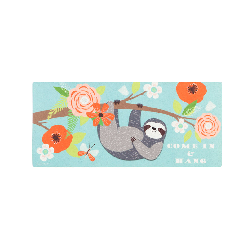 Come in and Hang Sloth Sassafras Switch Mat - 22 x 1 x 10 Inches