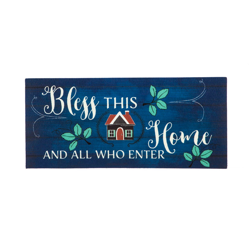 Bless This Home Shiplap Sassafras Switch Mat - 22 x 1 x 10 Inches
