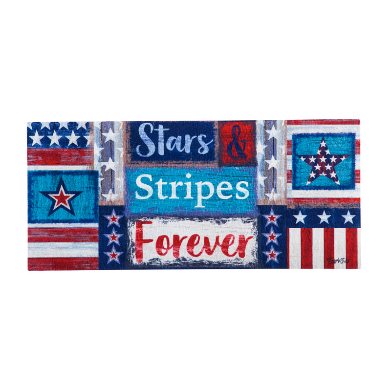 Stars and Stripes Forever Sassafras Switch Mat