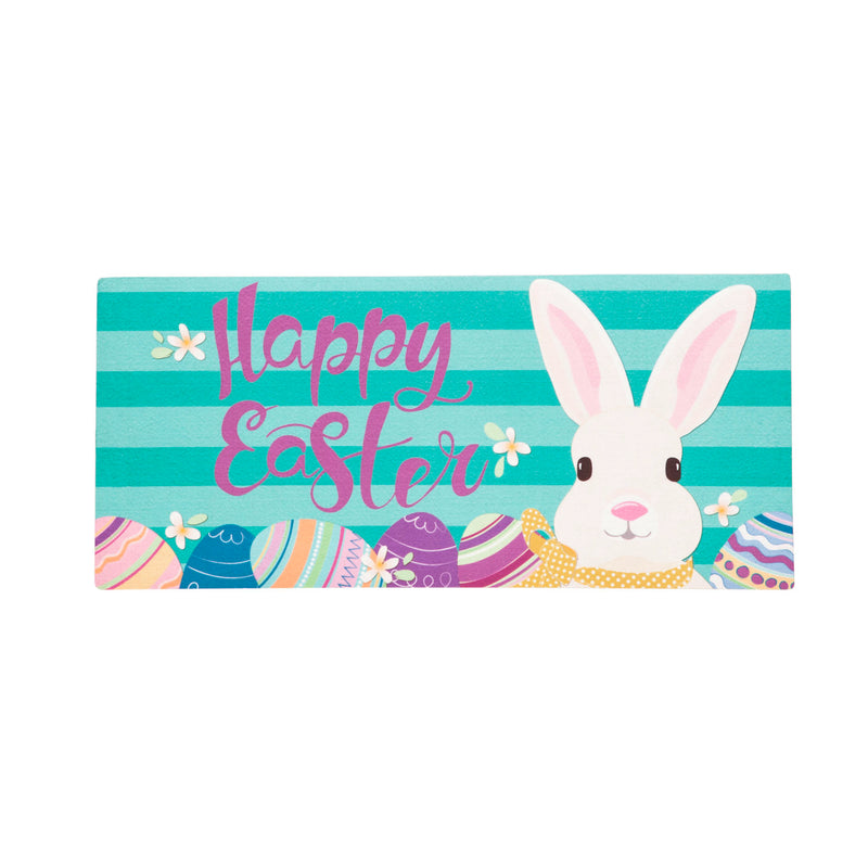 Evergreen Floormat,Easter Bunny Sassafras Switch Mat,0.2x22x10 Inches