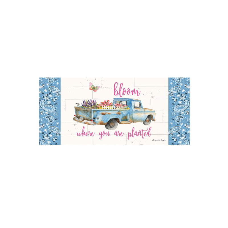 Bloom Where You Are Planted Truck Sassafras Switch Mat