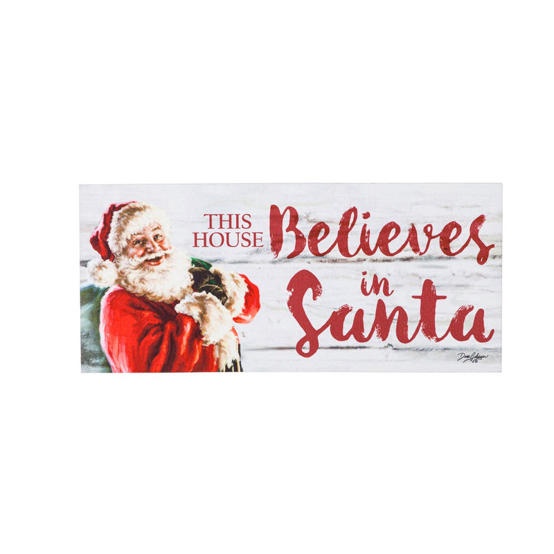 This House Believes in Santa Sassafras Switch Mat