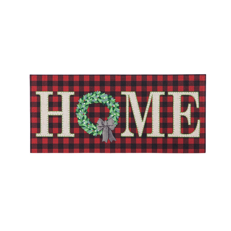 Evergreen Floormat,Buffalo Check HOME Sassafras Switch Mat,0.2x22x10 Inches