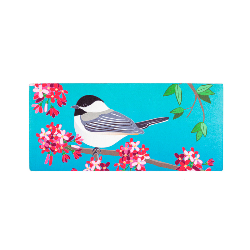 Evergreen Floormat,Spring Chickadee Sassafras Switch Mat,22x0.25x10 Inches