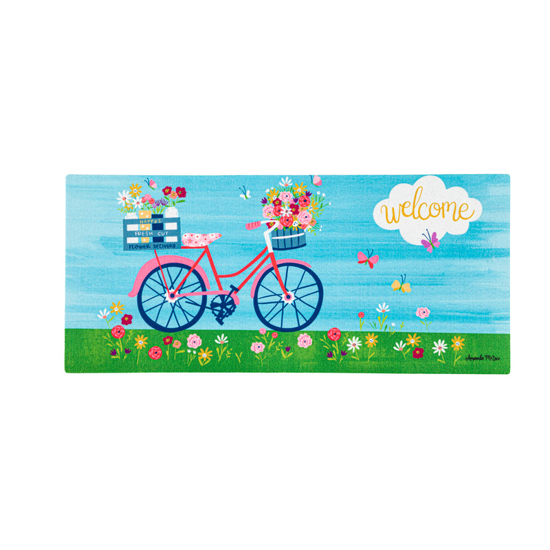 Bike Ride Blooms Sassafras Switch Mat