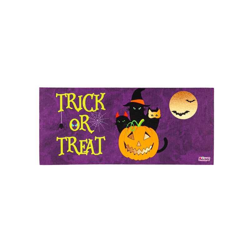 Spooky Trick or Treat Sassafras Switch Mat, 22 x 1 x 10 Inches