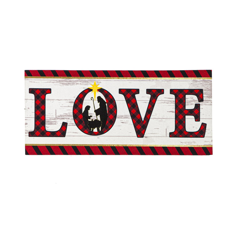 Nativity Love Sassafras Switch Mat