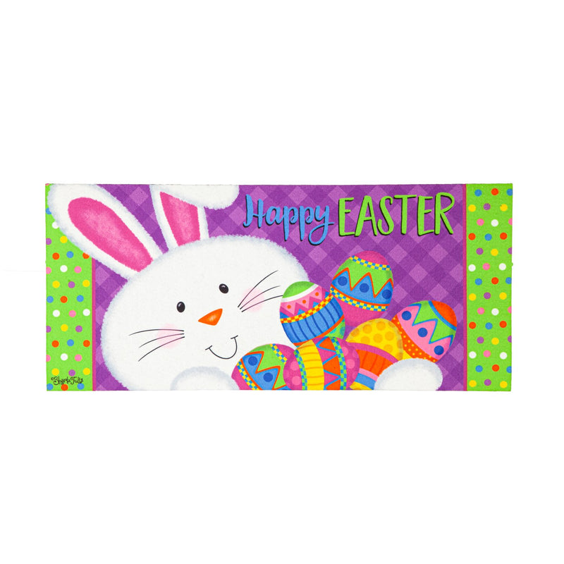 Evergreen Floormat,Easter Bunny Sassafras Switch Mat,22x0.2x10 Inches