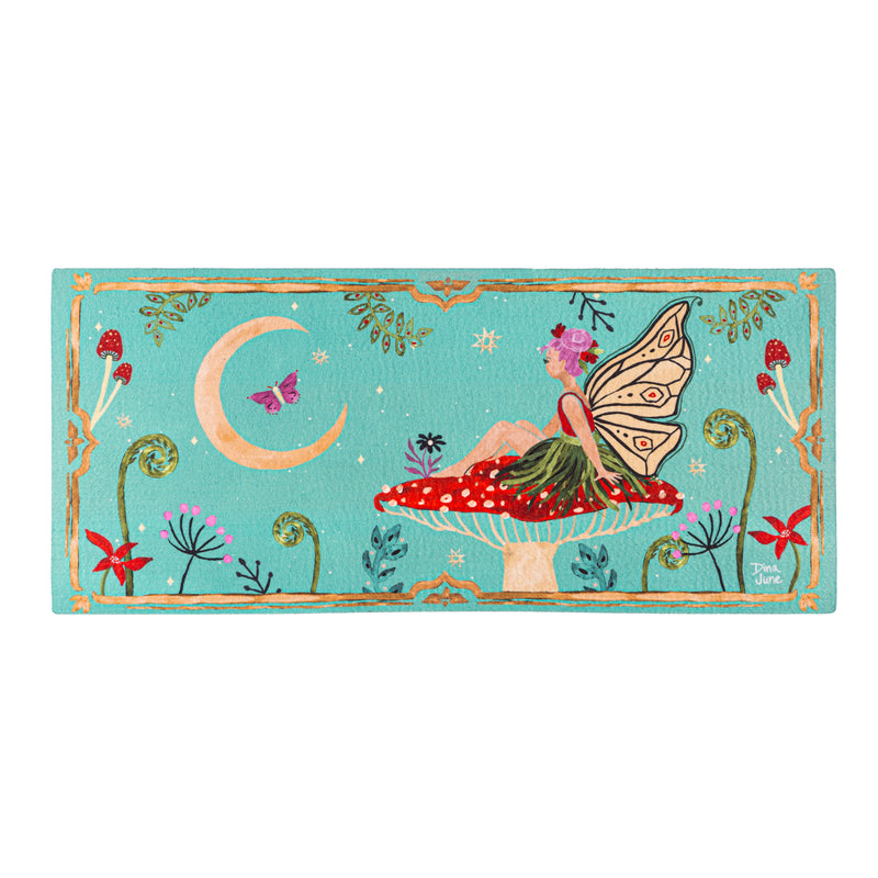 Evergreen Floormat,Fairy Wonderland Sassafras Switch Mat,0.25x22x10 Inches