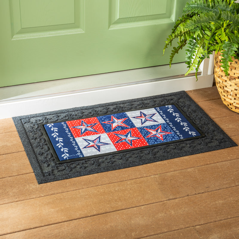 Red, White, and Blue Stars Sassafras Switch Mat