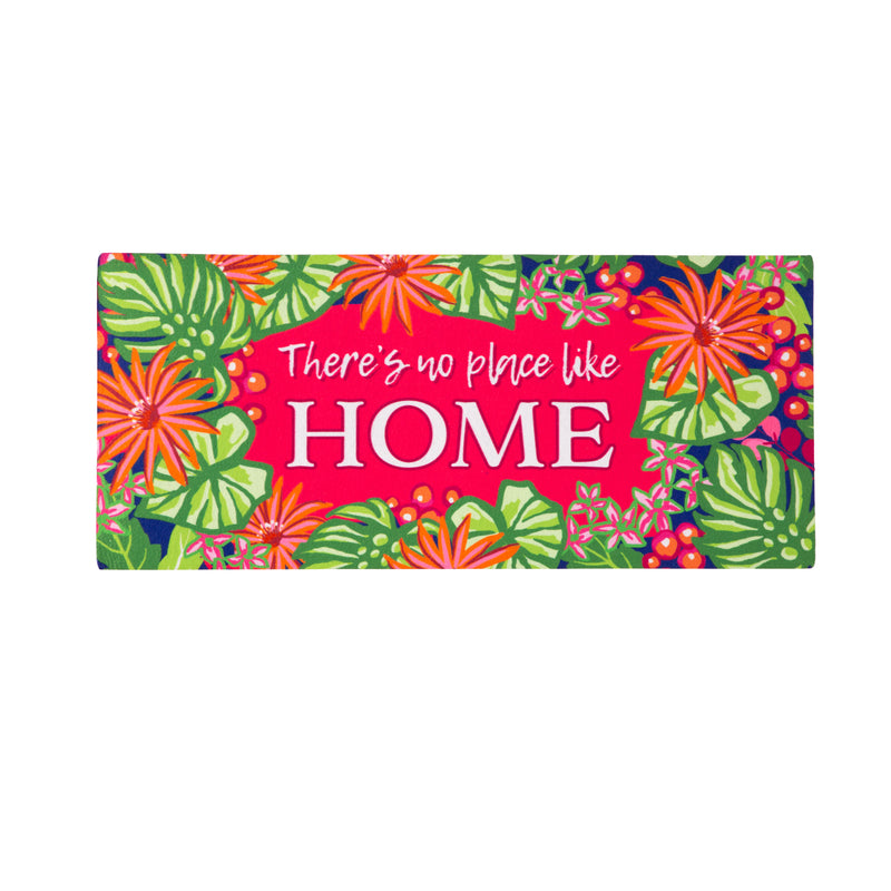 Evergreen Floormat,No Place Like Home Sassafras Switch Mat,0.25x22x10 Inches