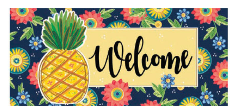 Pineapple and Florals Sassafras Switch Mat