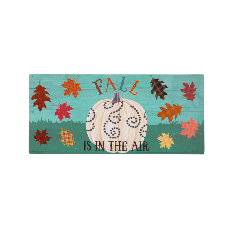 Evergreen Floormat,We Love Fall Most of All Sassafras Switch Mat,22x0.25x10 Inches