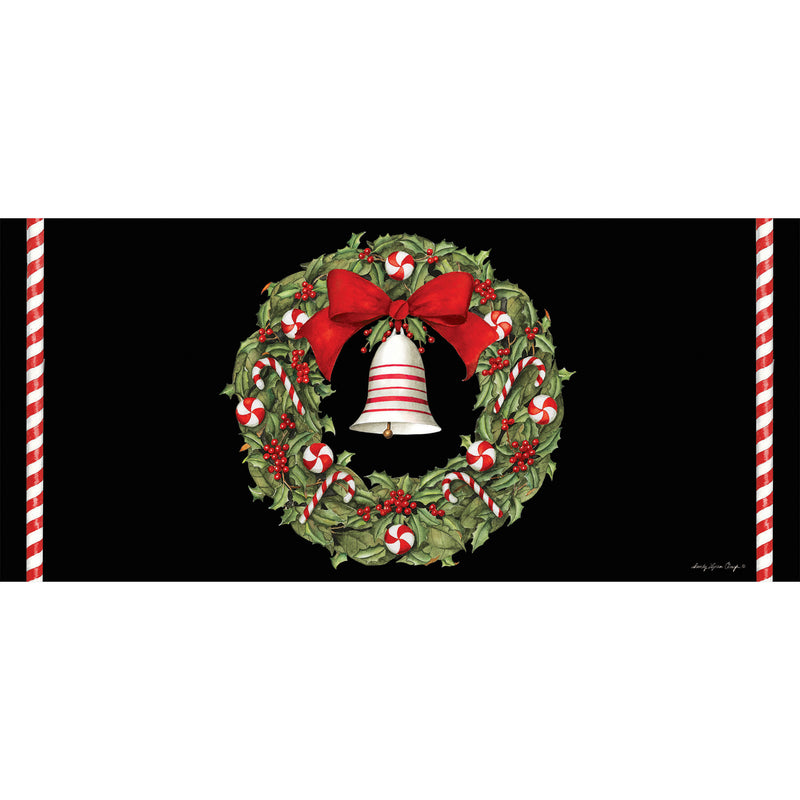 Christmas Bell and Wreath Sassafras Switch Mat