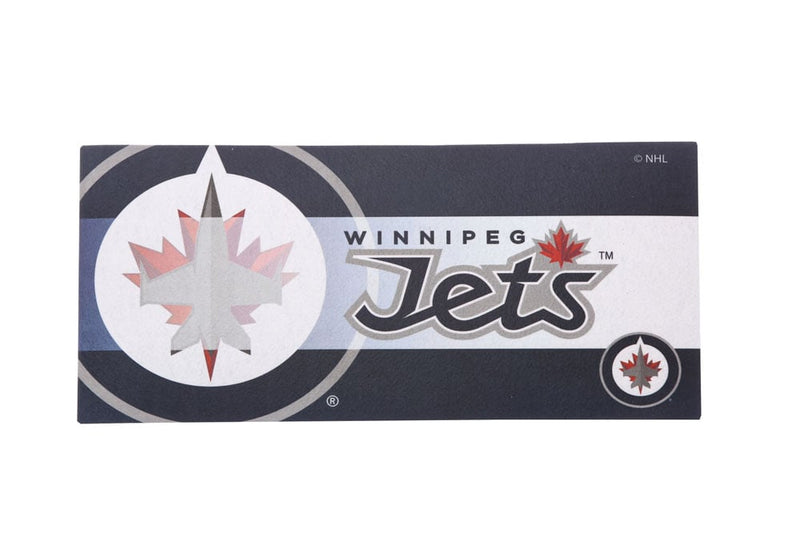 Evergreen Floormat,Decorative Insert Mat, Winnipeg Jets,22x0.2x10 Inches