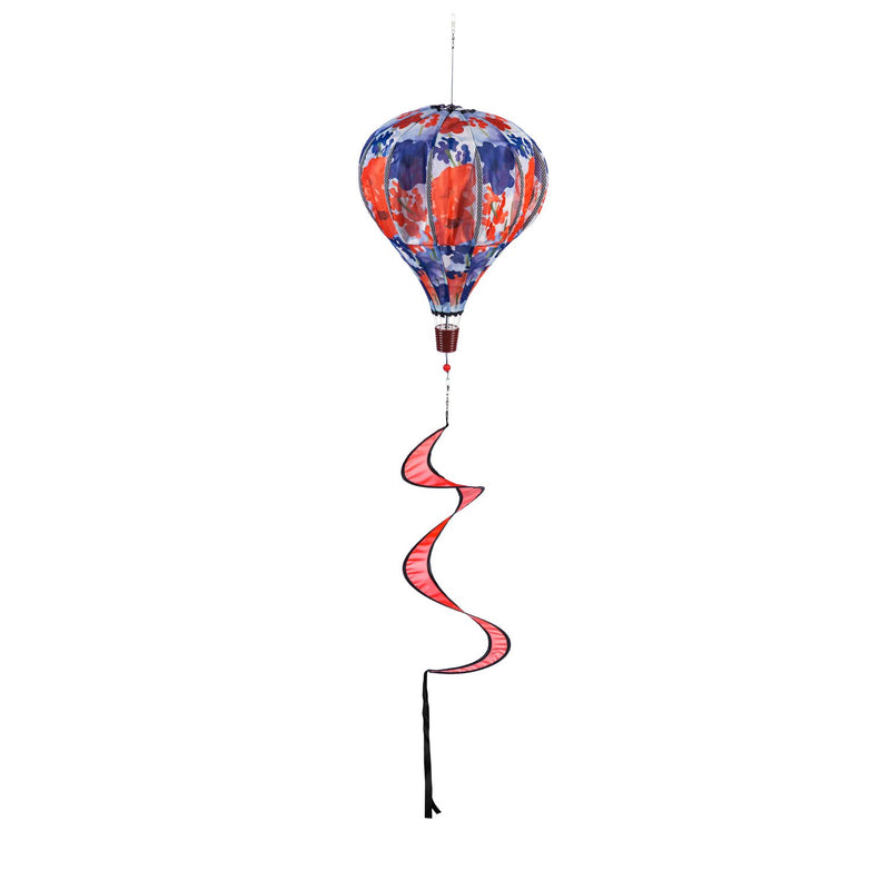 Patriotic Floral Balloon Spinner,45b313