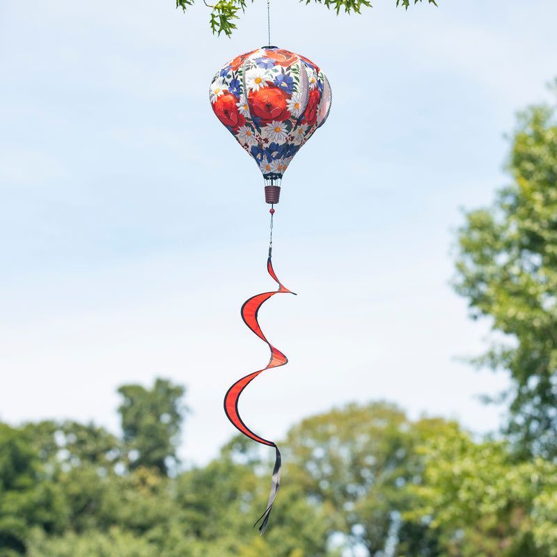 Patriotic Welcome to Our Home Burlap Balloon Spinner,45bb499