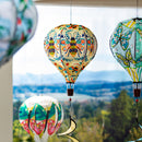 Patterned Bee Burlap Balloon Spinner,45bb589