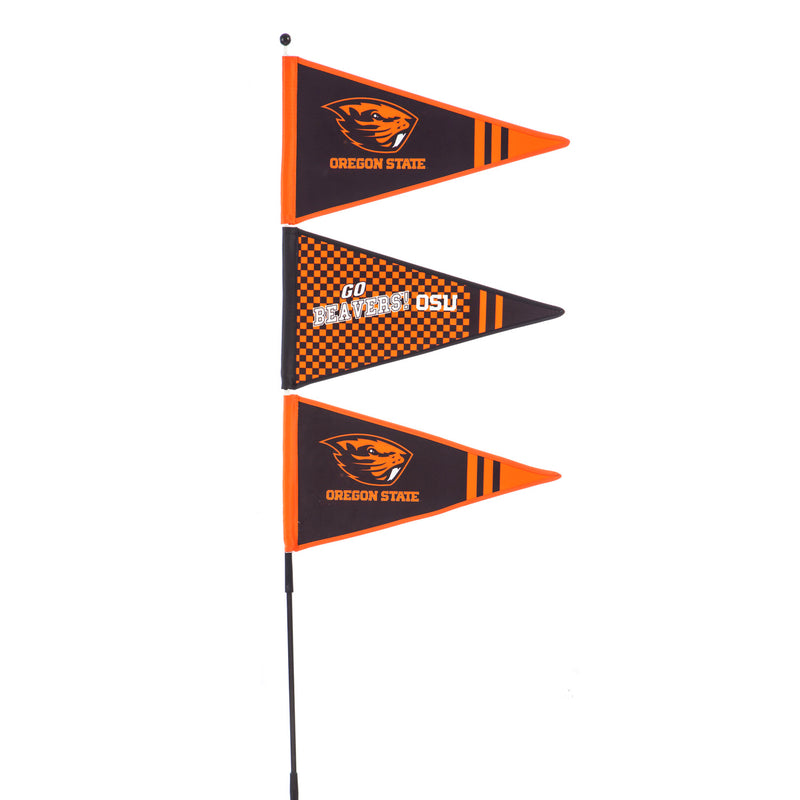 Evergreen Windspinner, Pennant, Oregon State University, 56'' x 14.25'' inches