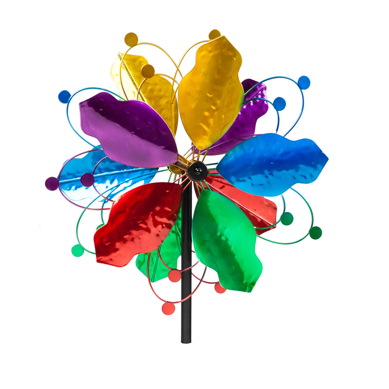 Blooms, Wind Spinner Topper, 14"x15.75"x6.75"inches