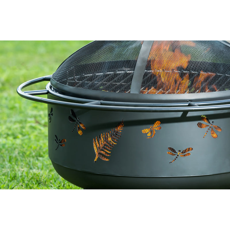 Dragonfly Wood-Burning Fire Pit,47m3248