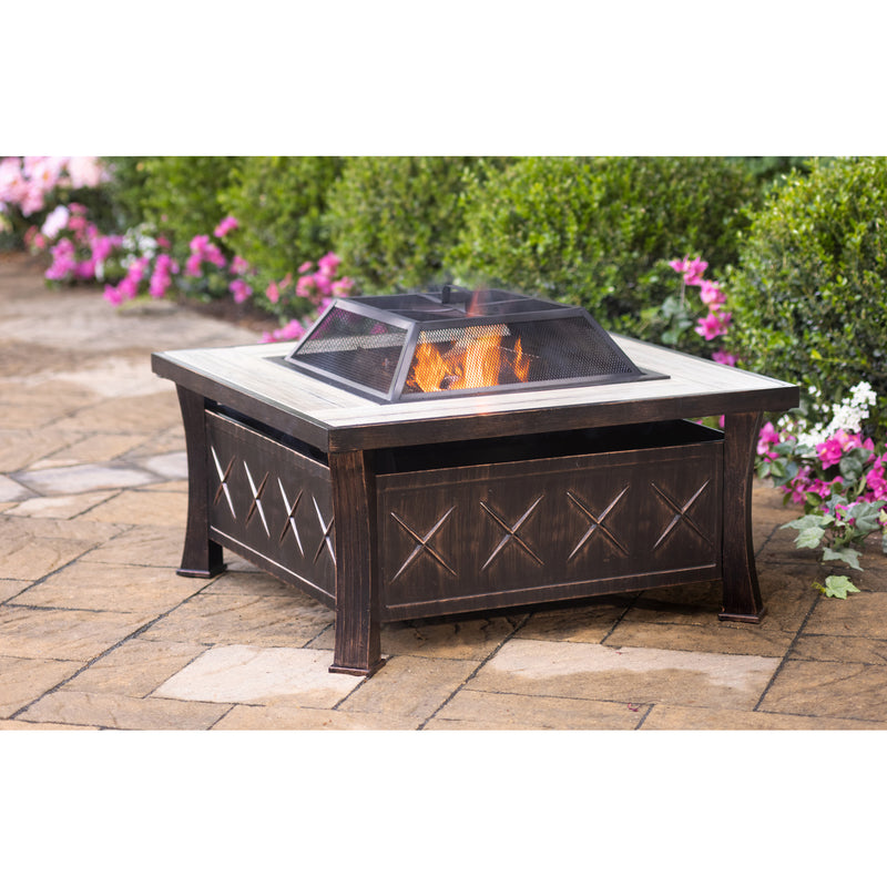 36" Taylor Firepit Table, 36"x36"x23.5"inches