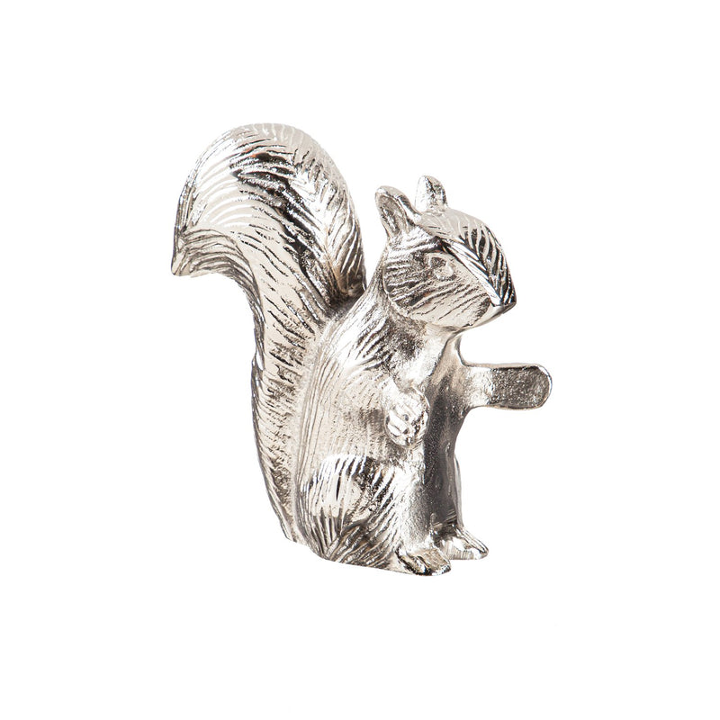 6"H Squirrel Metal Garden Statuary, 6"x3.5"x6"inches