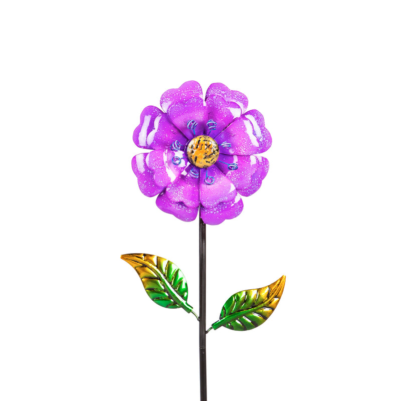 Purple Flower Garden Stake, Set of 3,47m3872