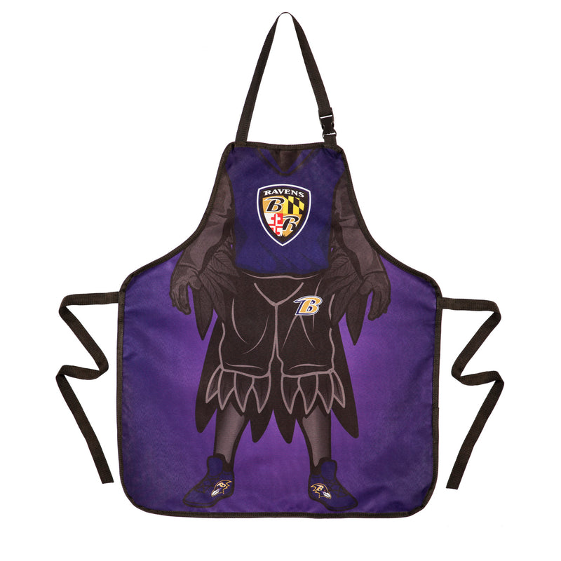 Baltimore Ravens, Double Side Apron,4ap3802ds