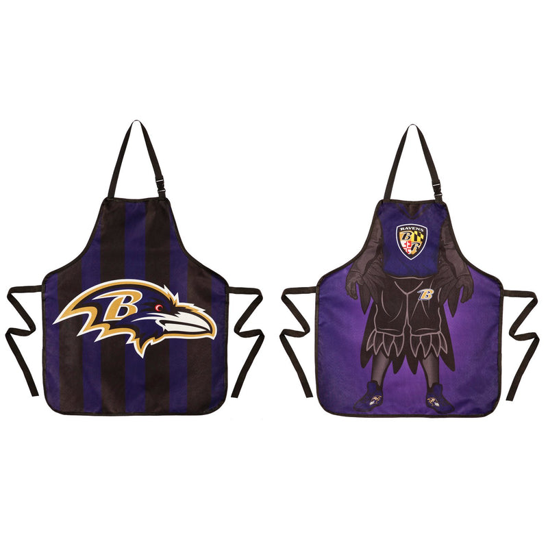 Baltimore Ravens, Double Side Apron,4ap3802ds