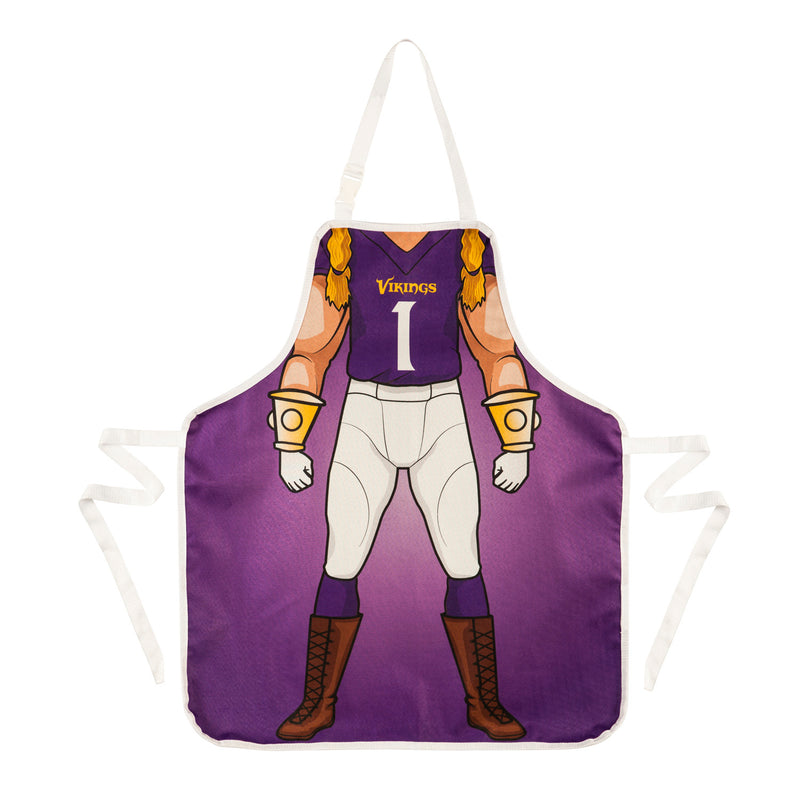 Minnesota Vikings, Double Side Apron,4ap3817ds