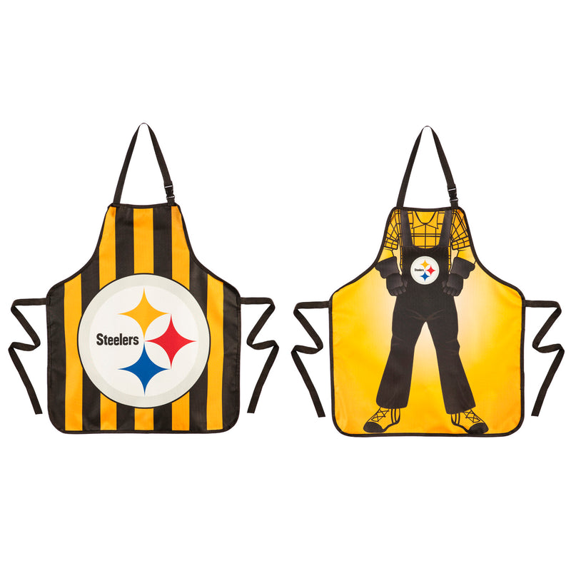 Pittsburgh Steelers, Double Side Apron,4ap3824ds