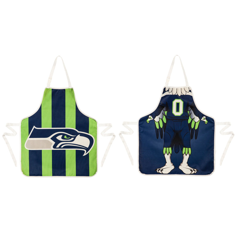 Seattle Seahawks, Double Side Apron,4ap3827ds