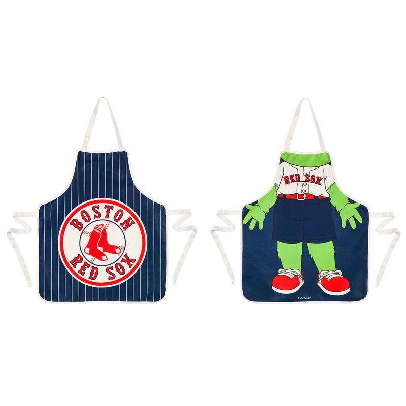 Boston Red Sox, Double Side Apron,4ap4203ds