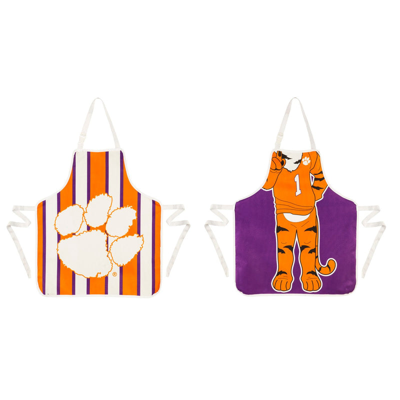 Clemson University, Double Side Apron,4ap912ds