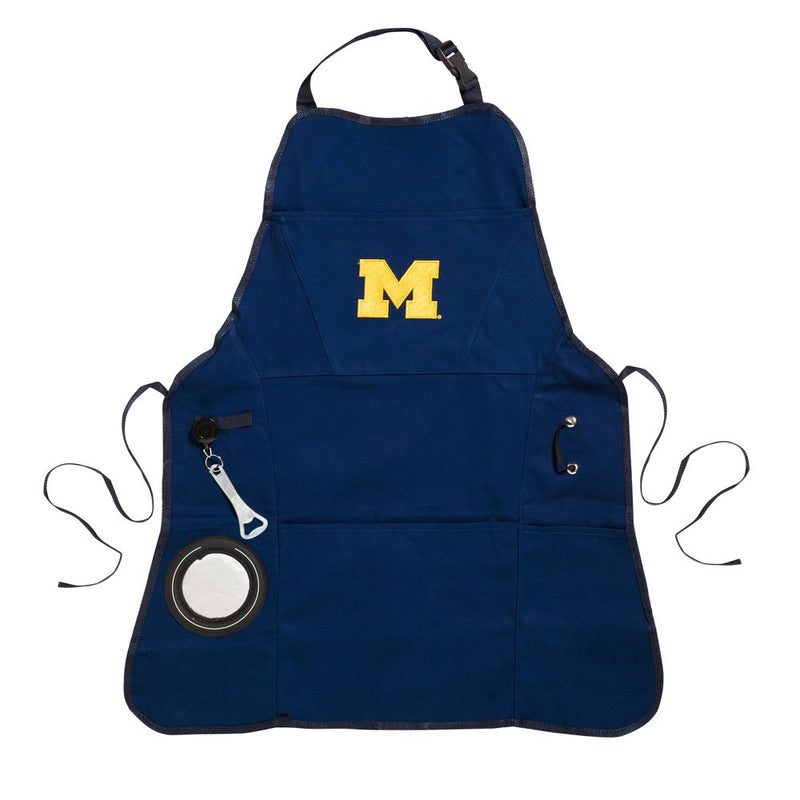 Apron, Mens, University of Michigan,4ap920c