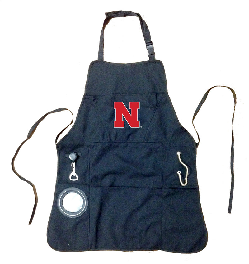 Apron, Mens, University of Nebraska,4ap949d