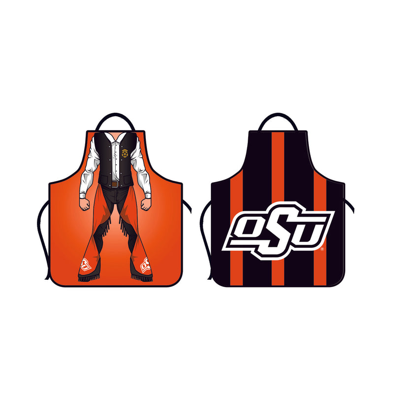 Oklahoma State University, Double Side Apron,4ap975ds