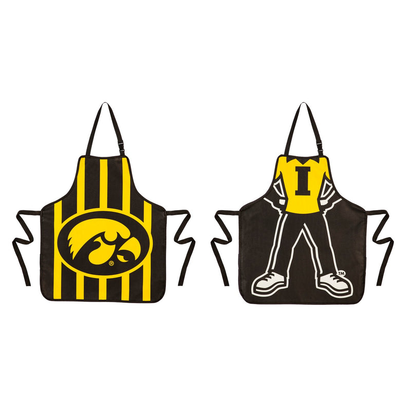 University of Iowa, Double Side Apron,4ap980ds