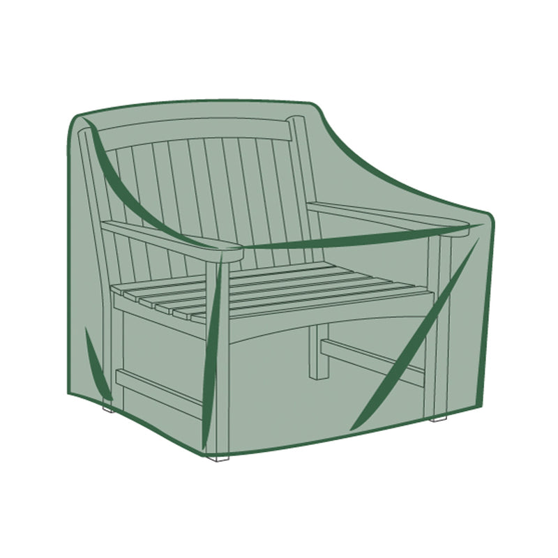 Classic Deep Seat Chair Cover - Green,4cc022