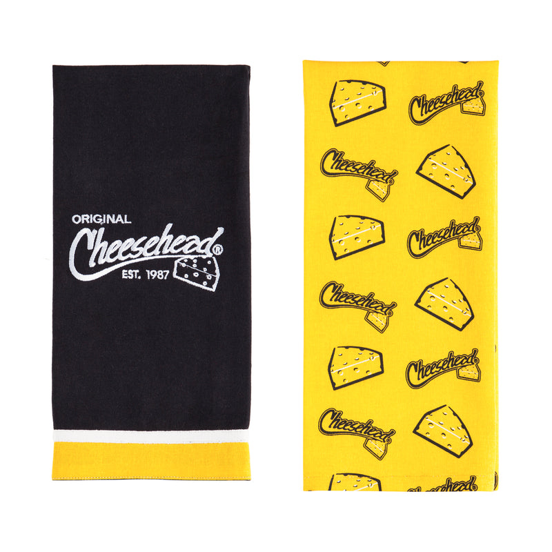 Tea Towel, S/2, Cheesehead,4dts5070a