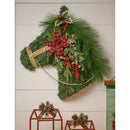 Holiday Horse  Hanging Wall Decor,4fl078