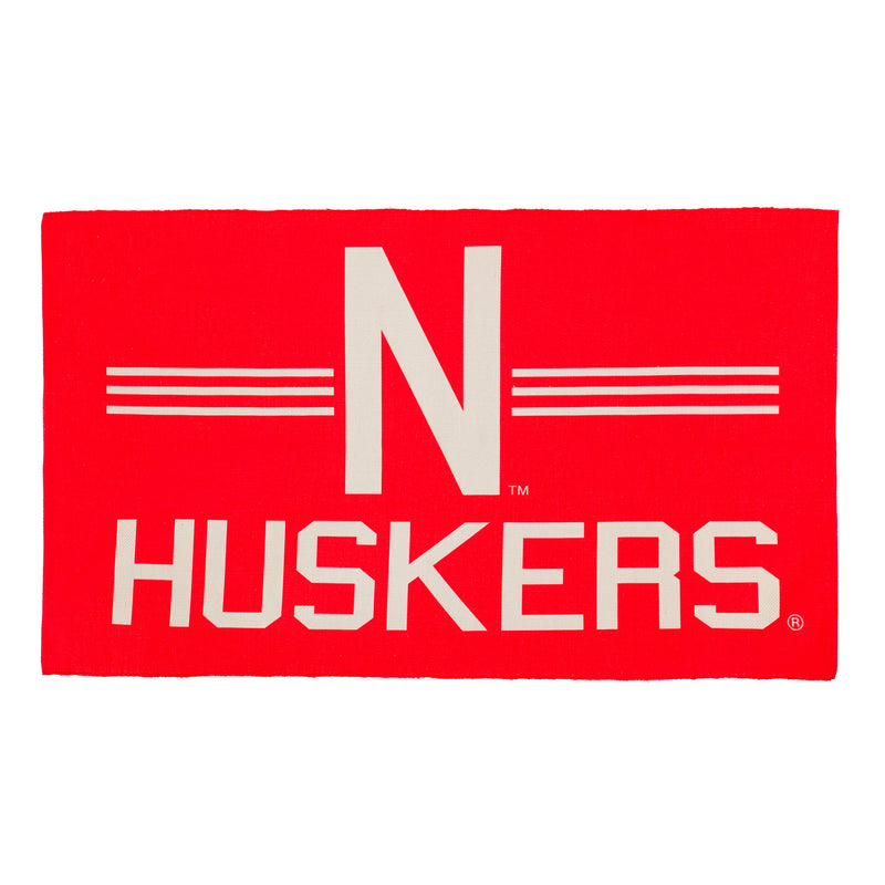 University of Nebraska, Indoor/Outdoor Rug 3x5,4ir949