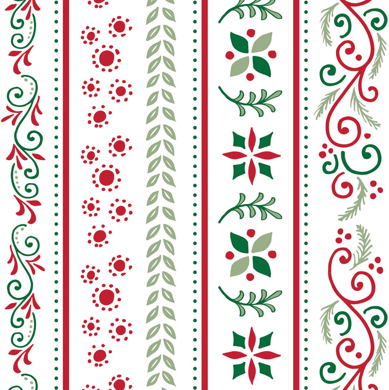 Paper Luncheon Napkin, 20 count, Christmas Traditions,4nl6530