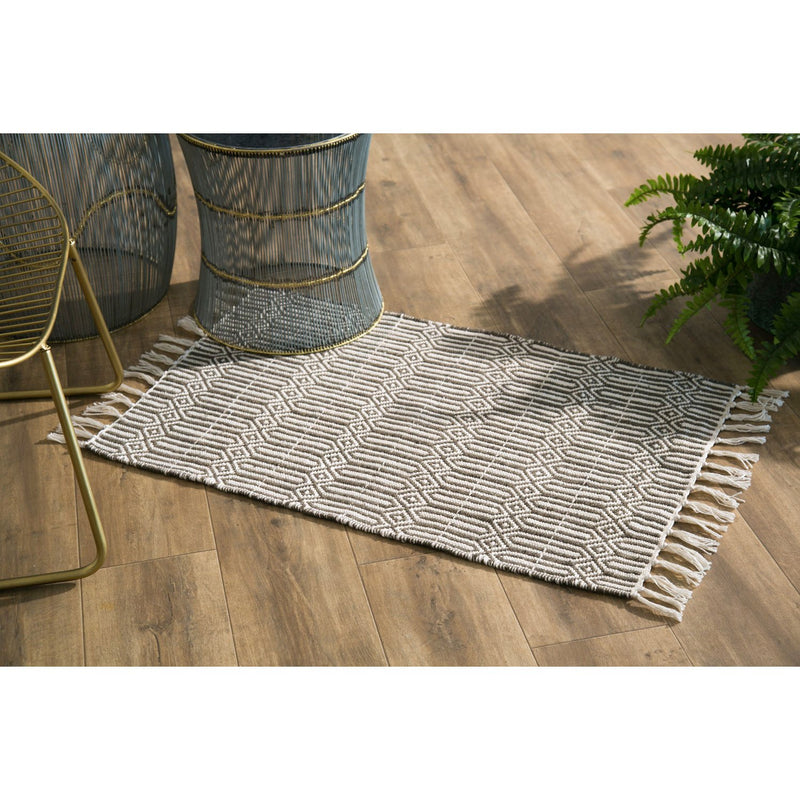 Black and White Indoor/Outdoor Scatter Rug, 2'x3',4or002