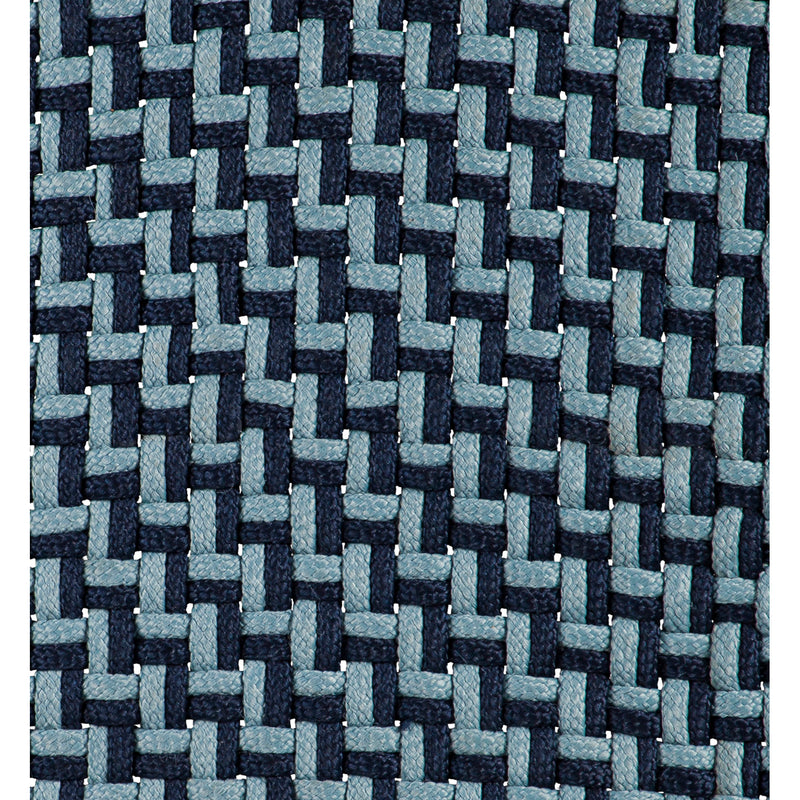 Handwoven Braided Rope Rug 2'x4' Gray/Blue,4or184